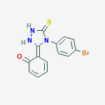 4-triazole-3-thione,2,4-dihydro-4-(4-bromophenyl)-5-(2-hydroxyphenyl)-3h-2
