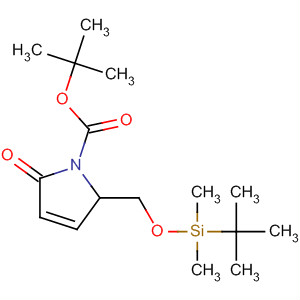 1H-Pyrrole-1-carboxylic acid,2-[[[(1,1-dimethylethyl)dimethylsilyl]oxy]methyl]-2,5-dihydro-5-oxo-,1,1-dimethylethyl ester, (2S)-