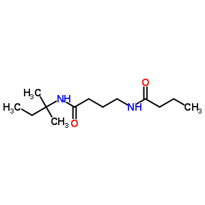 4-(butanoylamino)-N-(1,1-dimethylpropyl)butanamide