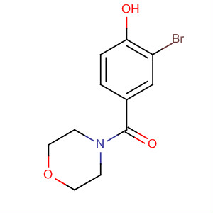 Morpholine, 4-(3-bromo-4-hydroxybenzoyl)-