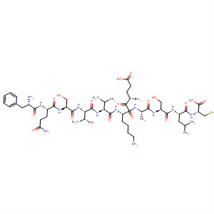 L-Cysteine,L-phenylalanyl-L-glutaminyl-L-seryl-L-threonyl-L-valyl-L-a-glutamyl-L-lysyl-L-alanyl-L-seryl-L-leucyl-