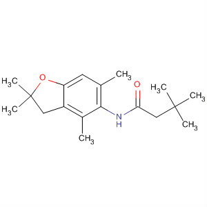 Butanamide,N-(2,3-dihydro-2,2,4,6-tetramethyl-5-benzofuranyl)-3,3-dimethyl-