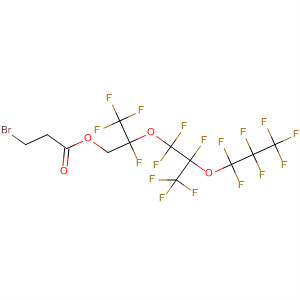 Propanoic acid, 3-bromo-,2,3,3,3-tetrafluoro-2-[1,1,2,3,3,3-hexafluoro-2-(heptafluoropropoxy)propoxy]propyl ester
