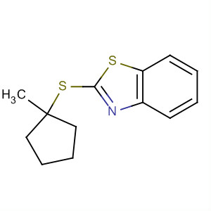 Benzothiazole, 2-[(1-methylcyclopentyl)thio]-