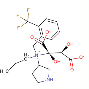 3-Pyrrolidinamine, N-propyl-N-[[2-(trifluoromethyl)phenyl]methyl]-, (3S)-,(2R,3R)-2,3-dihydroxybutanedioate