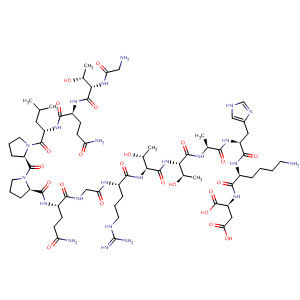 L-Aspartic acid,glycyl-L-threonyl-L-glutaminyl-L-leucyl-L-prolyl-L-prolyl-L-glutaminylglycyl-L-arginyl-L-threonyl-L-threonyl-L-alanyl-L-histidyl-L-lysyl-