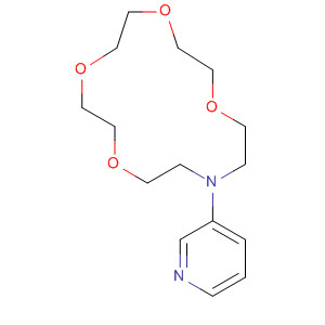 1,4,7,10-Tetraoxa-13-azacyclopentadecane, 13-(3-pyridinyl)-