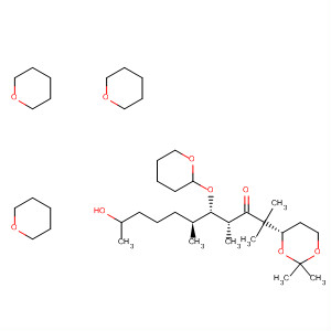 3-Undecanone,2-[(4S)-2,2-dimethyl-1,3-dioxan-4-yl]-10-hydroxy-2,4,6-trimethyl-5-[(tetrahydro-2H-pyran-2-yl)oxy]-, (4R,5S,6S)-