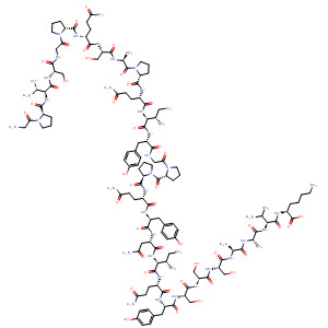 L-Lysine,glycyl-L-prolyl-L-threonyl-L-serylglycyl-L-prolyl-L-glutaminyl-L-seryl-L-alanyl-L-prolyl-L-glutaminyl-L-isoleucyl-L-tyrosylglycyl-L-prolyl-L-prolyl-L-glutaminyl-L-tyrosyl-L-asparaginyl-L-isoleucyl-L-glutaminyl-L-tyrosyl-L-seryl-L-seryl-L-seryl-L-
