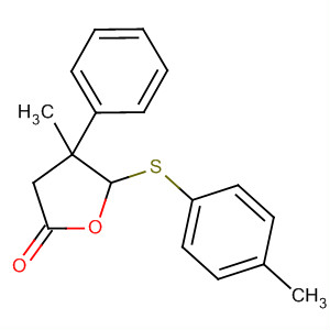 2(3H)-Furanone, dihydro-4-methyl-5-[(4-methylphenyl)thio]-4-phenyl-