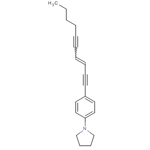 Pyrrolidine, 1-[4-(3-decene-1,5-diynyl)phenyl]-