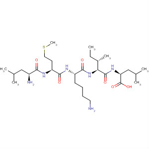 L-Leucine, L-leucyl-L-methionyl-L-lysyl-L-isoleucyl-