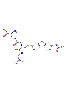 L-gamma-glutamyl-S-[7-(acetylamino)-9H-fluoren-2-yl]-L-cysteinylglycine