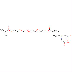 Benzoic acid, 4-[bis(carboxymethyl)amino]-,1-(14-methyl-13-oxo-3,6,9,12-tetraoxapentadec-14-en-1-yl) ester