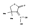 (4,4-dimethyl-2-oxodihydrofuran-3(2H)-ylidene)propanedinitrile