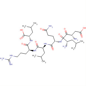 L-Leucine, L-a-aspartyl-L-leucyl-L-glutaminyl-L-leucyl-L-arginyl-