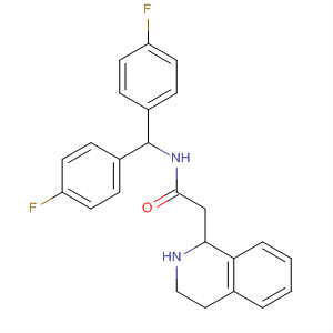 2(1H)-Isoquinolineacetamide,N-[bis(4-fluorophenyl)methyl]-3,4-dihydro-