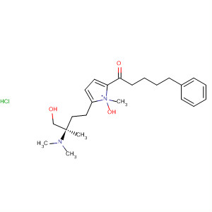 1-Pentanone,1-[5-[(3R)-3-(dimethylamino)-4-hydroxy-3-methylbutyl]-1-methyl-1H-pyrrol-2-yl]-5-phenyl-, monohydrochloride