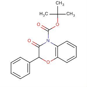 4H-1,4-Benzoxazine-4-carboxylic acid, 2,3-dihydro-3-oxo-2-phenyl-,1,1-dimethylethyl ester