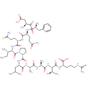 L-Arginine,L-a-aspartyl-L-phenylalanyl-L-glutaminyl-L-glutaminyl-L-isoleucyl-L-prolyl-L-leucyl-L-alanyl-L-alanyl-L-threonyl-