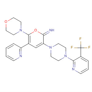 Morpholine,4-[4-(2-pyridinyl)-6-[4-[3-(trifluoromethyl)-2-pyridinyl]-1-piperazinyl]-2-pyrimidinyl]-