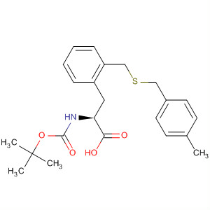 L-Phenylalanine,N-[(1,1-dimethylethoxy)carbonyl]-a-[[[(4-methylphenyl)methyl]thio]methyl]-