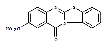 12-oxo-12H-[1,3]benzothiazolo[2,3-b]quinazoline-2-carboxylic acid