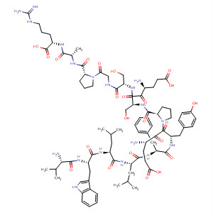 L-Arginine,L-valyl-L-tryptophyl-L-leucyl-L-leucyl-L-phenylalanyl-L-a-glutamyl-L-tyrosyl-L-prolyl-L-a-glutamyl-L-seryl-L-serylglycyl-L-prolyl-L-alanyl-