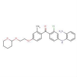 Methanone,[4-[(2-aminophenyl)amino]-2-chlorophenyl][2-methyl-4-[2-[(tetrahydro-2H-pyran-2-yl)oxy]ethoxy]phenyl]-