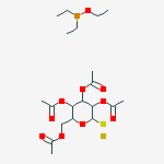 gold(1+) 3,4,5-tris(acetyloxy)-6-[(acetyloxy)methyl]tetrahydro-2H-pyran-2-thiolate - ethyl diethylphosphinite (1:1:1) 