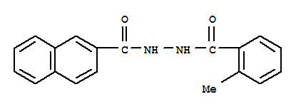 2-(2-NAPHTHOYL)-1-(O-TOLUOYL)HYDRAZINE