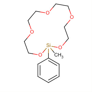 1,3,6,9,12-Pentaoxa-2-silacyclotetradecane, 2-methyl-2-phenyl-