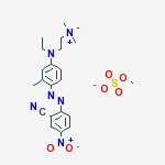 [2-[[4-[(2-cyano-4-nitrophenyl)azo]-3-methylphenyl]ethylamino]ethyl]trimethylammonium methyl sulphate
