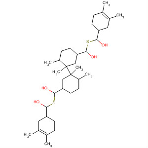 3-Cyclohexene-1-methanol, 6,6'-dithiobis[3,4-dimethyl-,(1R,1'R,6S,6'S)-rel-