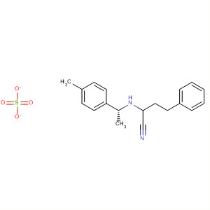 Benzenebutanenitrile, a-[[(1R)-1-(4-methylphenyl)ethyl]amino]-, sulfate(1:1)