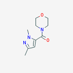 (2,5-dimethylpyrazol-3-yl)-morpholin-4-ylmethanone