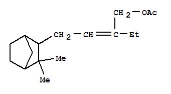 4-(3,3-dimethylbicyclo[2.2.1]hept-2-yl)-2-ethyl-2-butenyl acetate