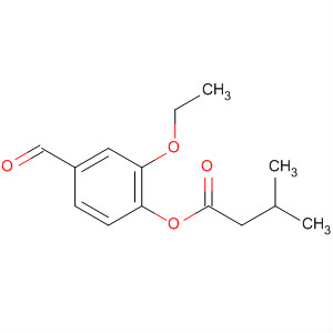 Butanoic acid, 3-methyl-, 2-ethoxy-4-formylphenyl ester