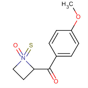 1,2-Thiazetidine, 2-(4-methoxybenzoyl)-, 1,1-dioxide