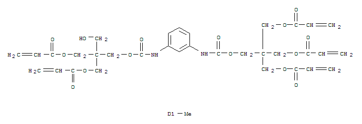 2-[(acryloyloxy)methyl]-2-[[[[3-[[[2,2-bis[(acryloyloxy)methyl]-3-hydroxypropoxy]carbonyl]amino]tolyl]carbamoyl]oxy]methyl]propane-1,3-diyl diacrylate
