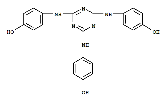 p,p,p-(1,3,5-triazine-2,4,6-triyltriimino)trisphenol