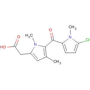 1H-Pyrrole-2-acetic acid,5-[(5-chloro-1-methyl-1H-pyrrol-2-yl)carbonyl]-1,4-dimethyl-