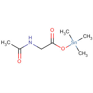 Acetamide, N-[2-oxo-2-[(trimethylstannyl)oxy]ethyl]-