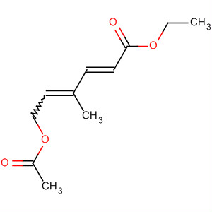2,4-Hexadienoic acid, 6-(acetyloxy)-4-methyl-, ethyl ester, (E,E)-