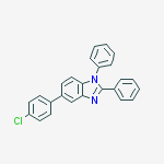 1H-Benzimidazole, 5-(4-chlorophenyl)-1,2-diphenyl-