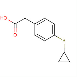 Benzeneacetic acid, 4-(cyclopropylthio)-