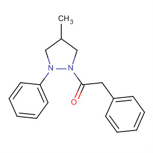 Pyrazolidine, 4-methyl-1-phenyl-2-(phenylacetyl)-