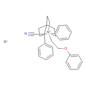 1-Azoniabicyclo[2.2.2]octane,4-(cyanodiphenylmethyl)-1-(2-phenoxyethyl)-, bromide