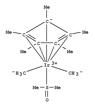 Iridium,dimethyl[(1,2,3,4,5-h)-1,2,3,4,5-pentamethyl-2,4-cyclopentadien-1-yl][sulfinylbis[methane]-S]-