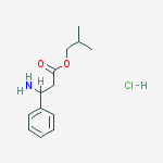 2-methylpropyl 3-amino-3-phenylpropanoate hydrochloride